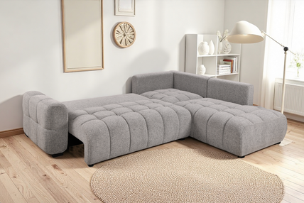 Noelle Sofabed Dark Grey Right Hand Facing Corner