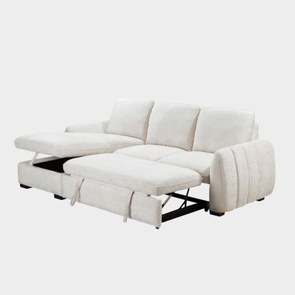 Sienna Sofa Bed Beige Left Hand Facing Corner