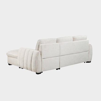 Sienna Sofa Bed Beige Right Hand Facing Corner