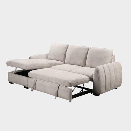 Sienna Sofa Bed Mushroom Left Hand Facing Corner
