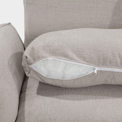 Sienna Sofa Bed Mushroom Left Hand Facing Corner