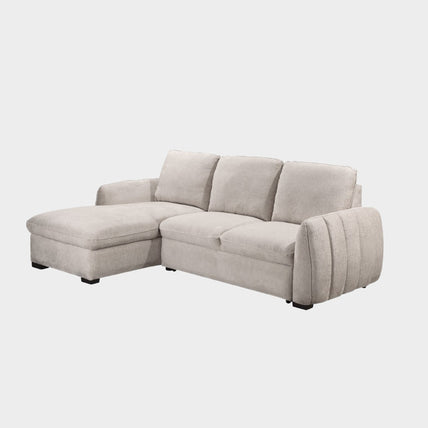 Sienna Sofa Bed Mushroom Left Hand Facing Corner