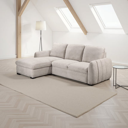 Sienna Sofa Bed Mushroom Left Hand Facing Corner