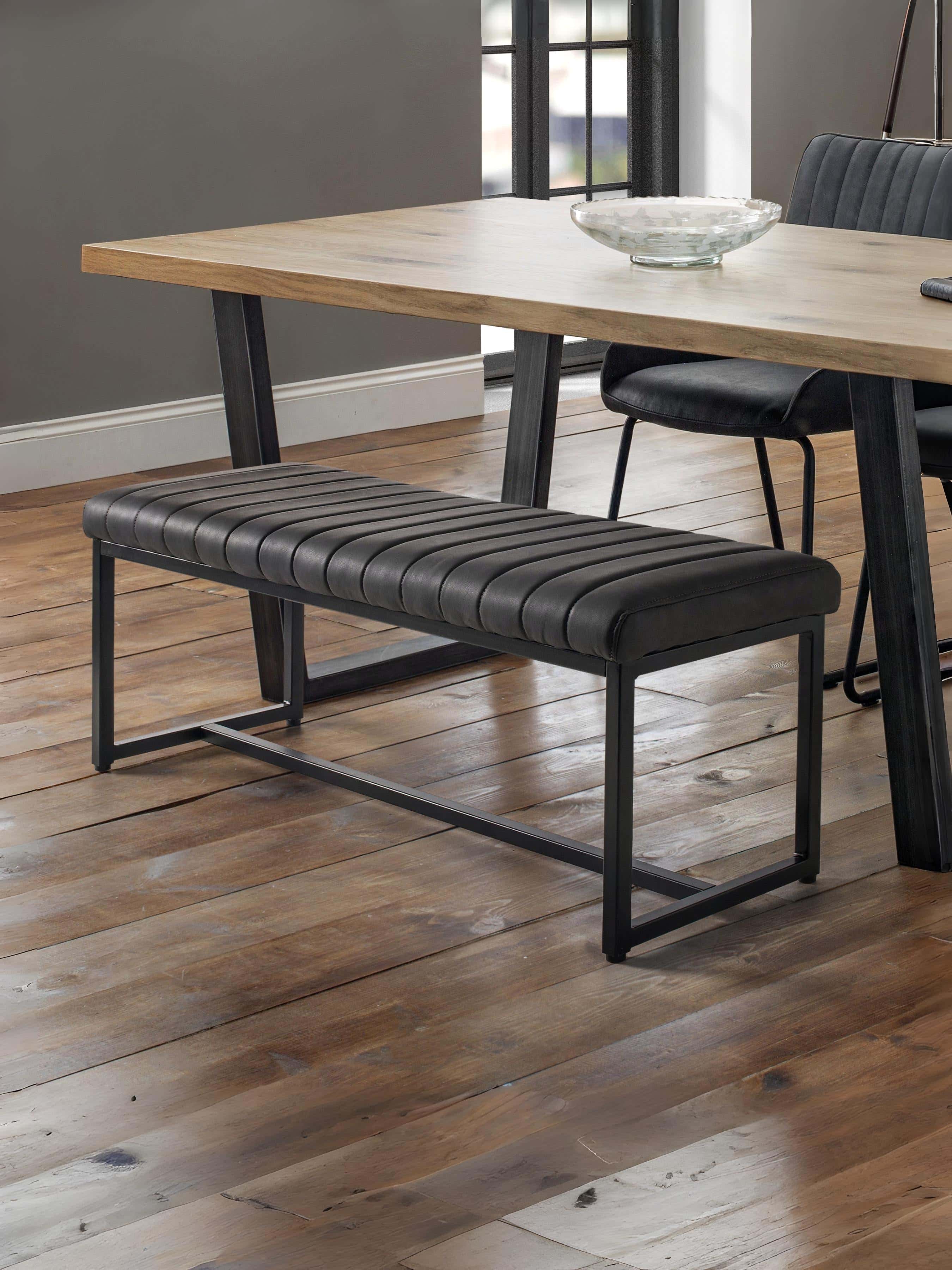 Sorin Range Antique Black Bench