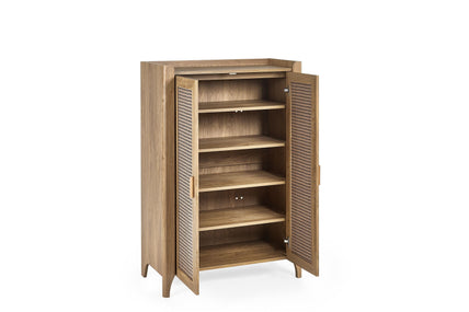 Sunny Shoe Cupboard Oak