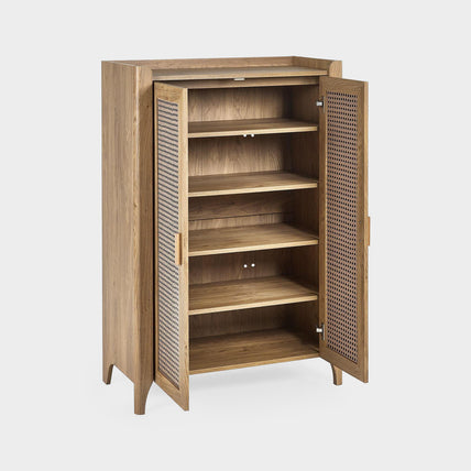 Sunny Shoe Cupboard Oak
