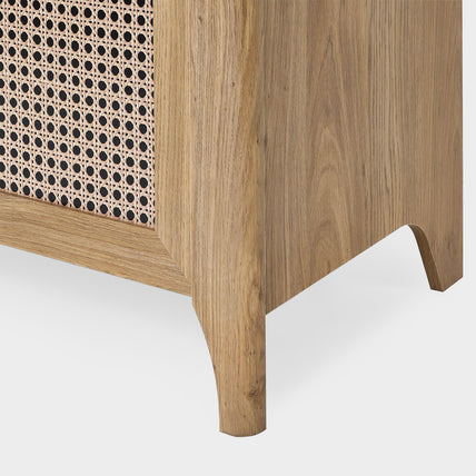 Sunny Shoe Cupboard Oak