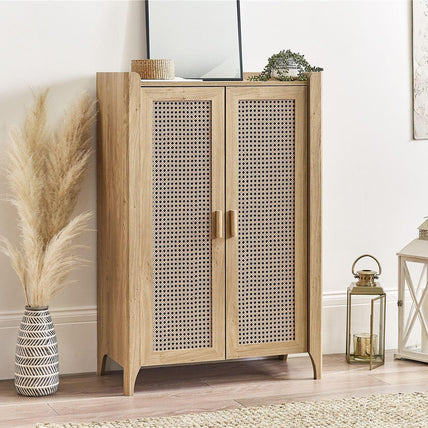 Sunny Shoe Cupboard Oak