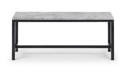 Tala Concrete Bench Concrete/Black