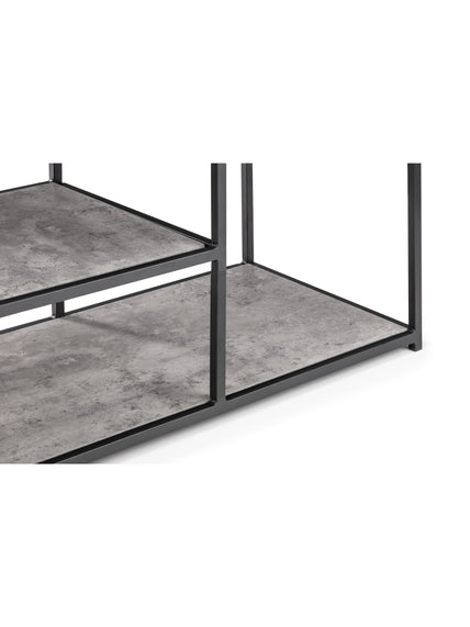 Tala Tv Unit Concrete/Black