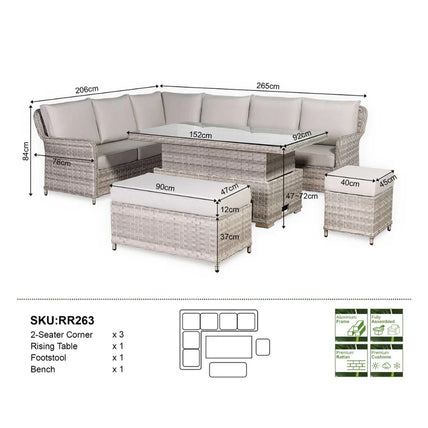 Upton Grey Garden Set