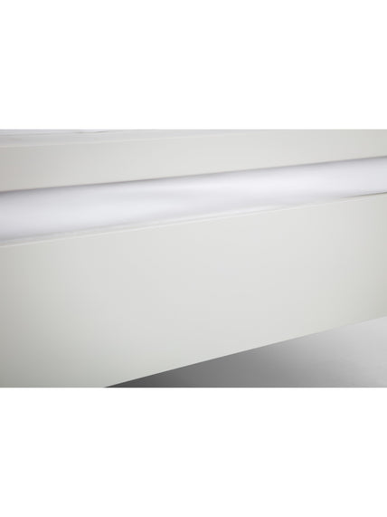 Vasto Bed Frame Single Surf White