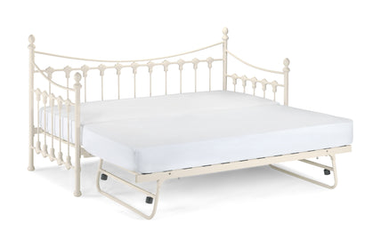 Vaux Bed Frame Stone White