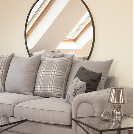 Verona Scatterback Sofa Grey Large Corner