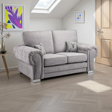Verona Fullback Sofa Grey 2 Seater