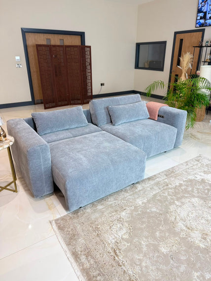 Sycamore Sofabed Grey Electric