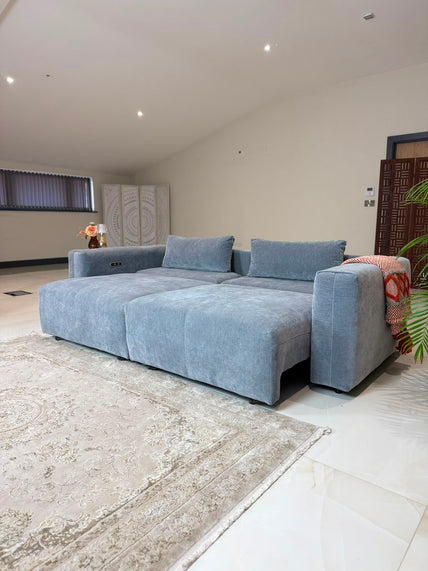 Sycamore Sofabed Grey Electric