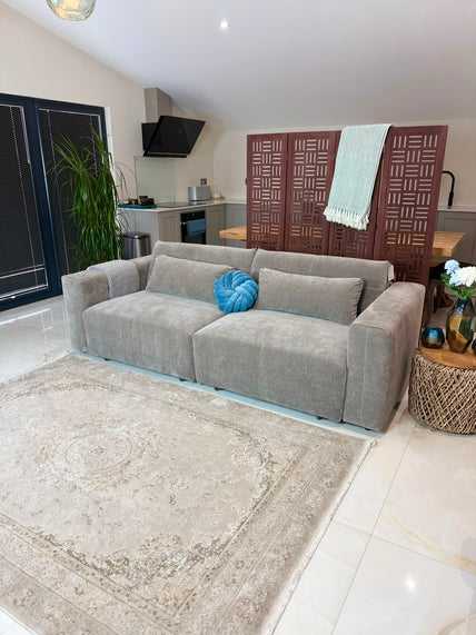 Sycamore Sofabed Beige Electric