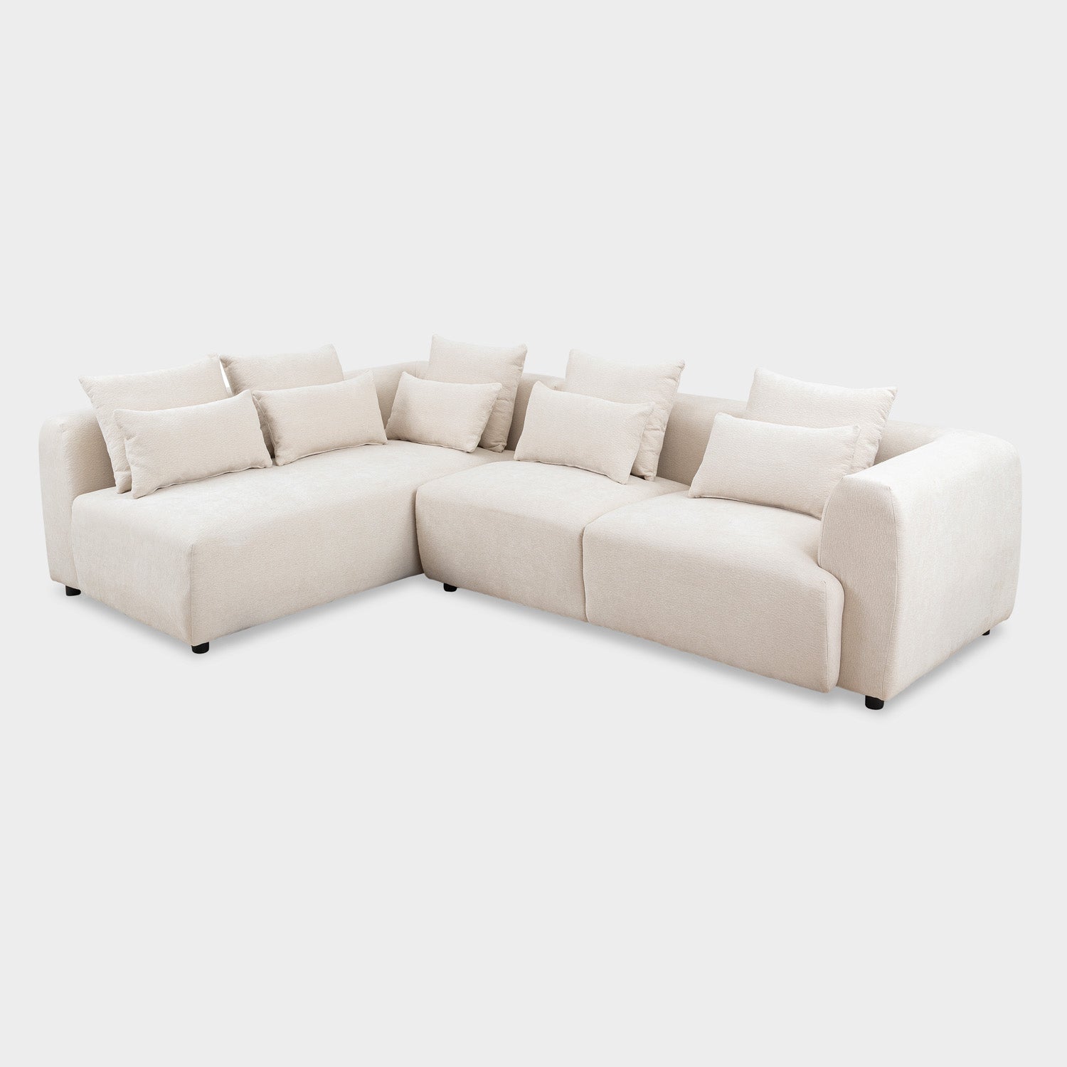 Willow Sofa Stone Left Hand Facing Corner