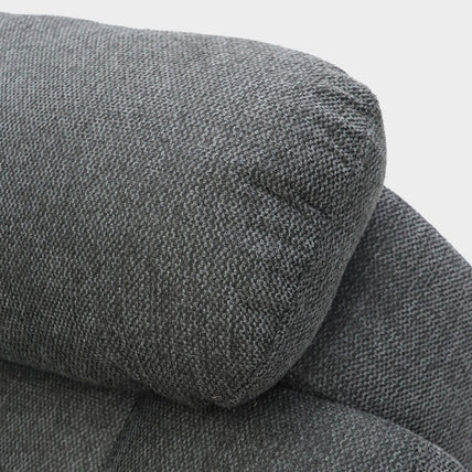 Alva Electric Recliner Sofa Graphite 3 Seater