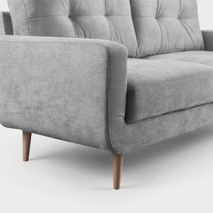 Aurora Sofa Grey Large Corner