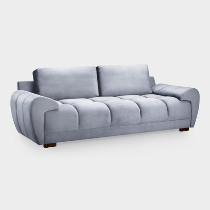 Azzuro Sofa Grey 3 Seater