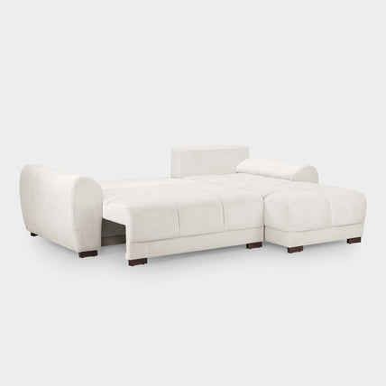 Azzuro Sofa Bed Cream Universal Corner
