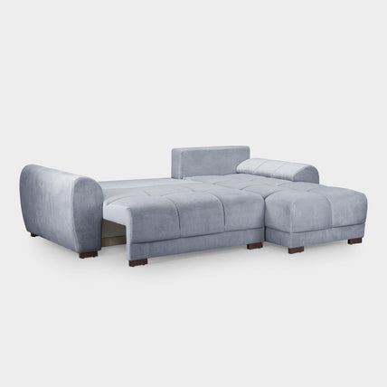 Azzuro Sofa Bed Grey Universal Corner