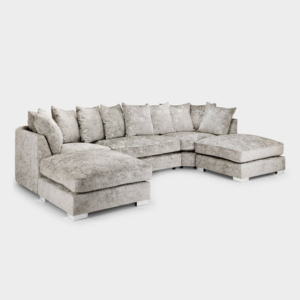 Bishop Scatterback Sofa Truffle U Shape Corner