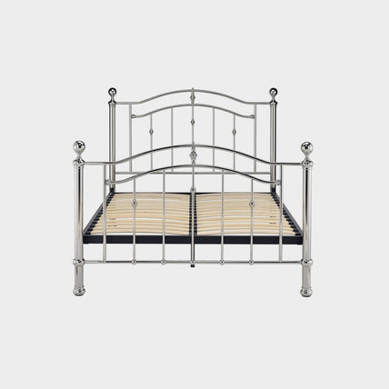 Callisto Bed Frame Double Chrome
