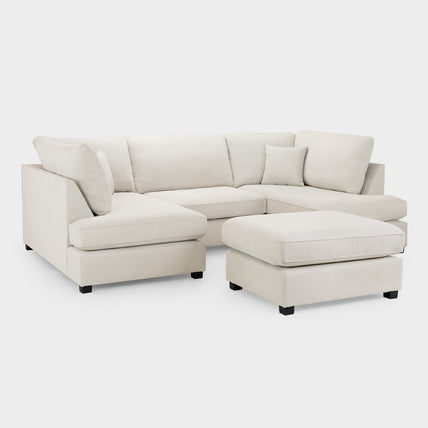 Carnaby Sofa Beige U Shape Corner