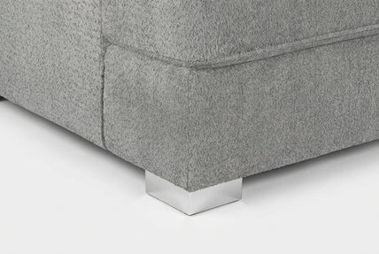 Carnaby Sofa Boucle Grey U Shape Corner