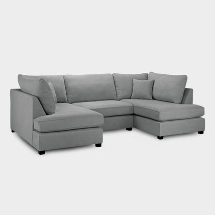 Carnaby Sofa Grey U Shape Corner