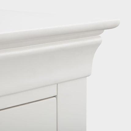 Clove Bedside White 2 Drawer