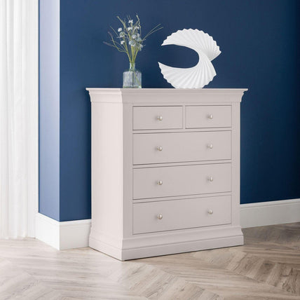 Clove Chest Grey 3+2 Drawer