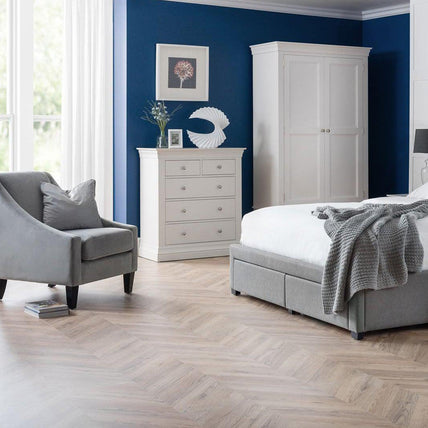 Clove Chest White 3+2 Drawer