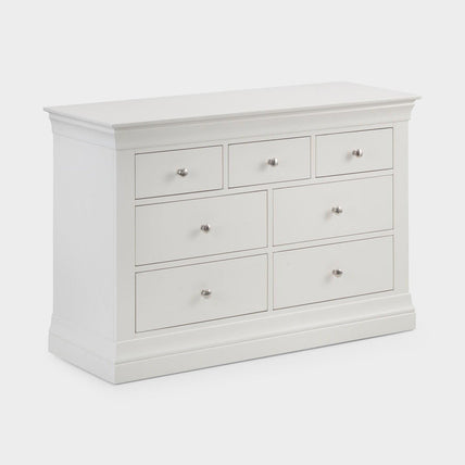 Clove Chest White 4+3 Drawer
