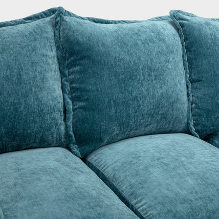 Colbee Sofa Teal Large Corner