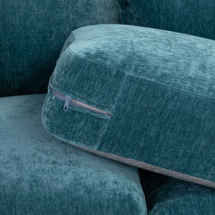 Colbee Sofa Teal Large Corner