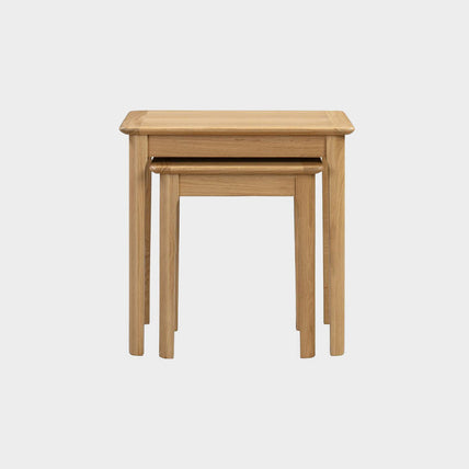 Cole Nest of 2 Tables Oak