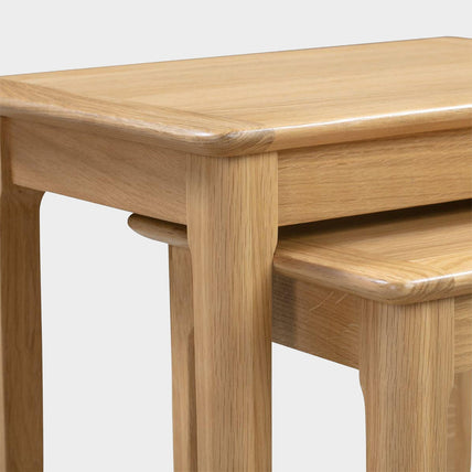 Cole Nest of 2 Tables Oak