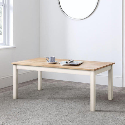 Connie Coffee Table Ivory/Oak