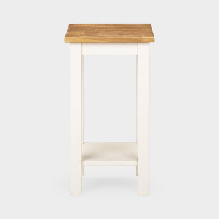 Connie Side Table Ivory/Oak