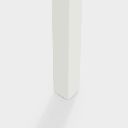 Connie Square Dining Table Ivory/Oak