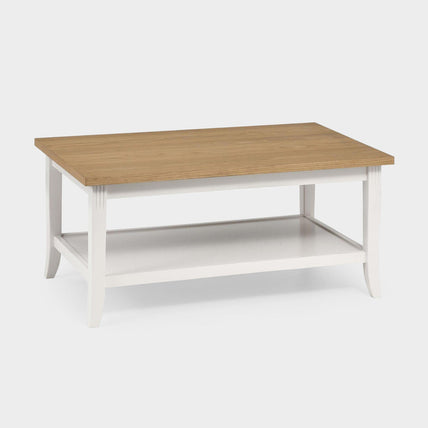 Dara Coffee Table Ivory/Oak