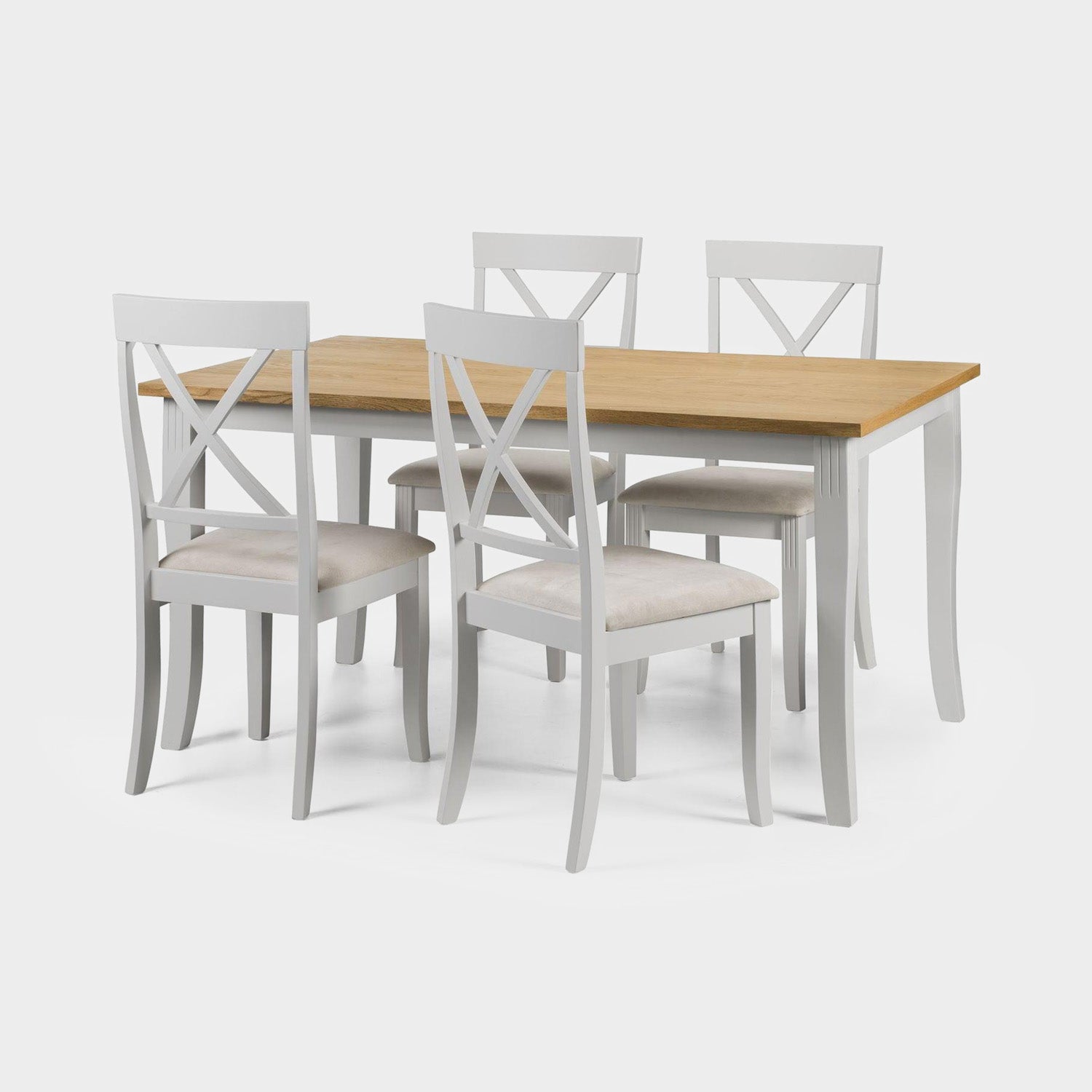 Dara Dining Table Grey/Oak