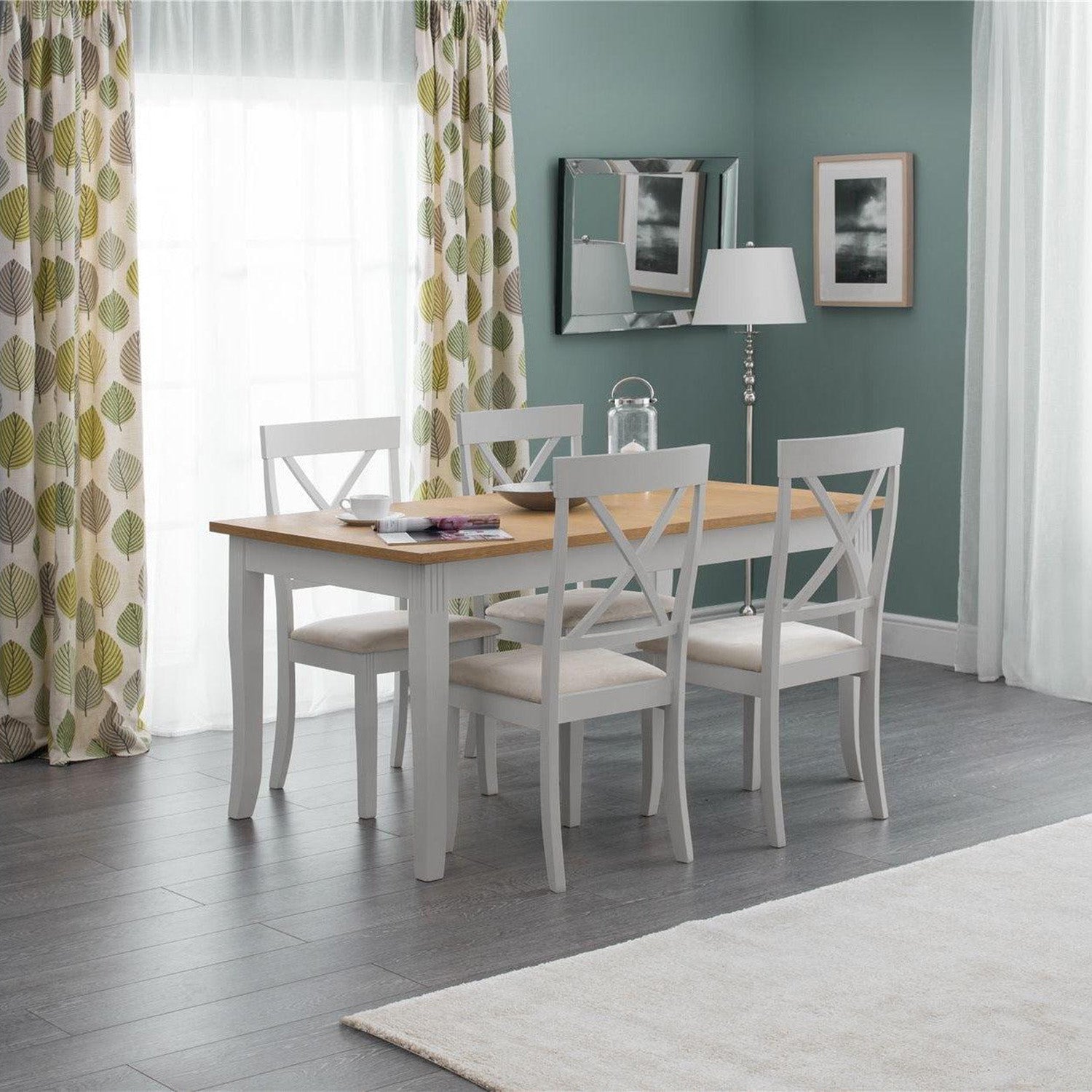 Dara Dining Table Grey/Oak