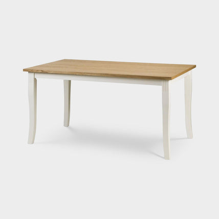 Dara Dining Table Ivory/Oak