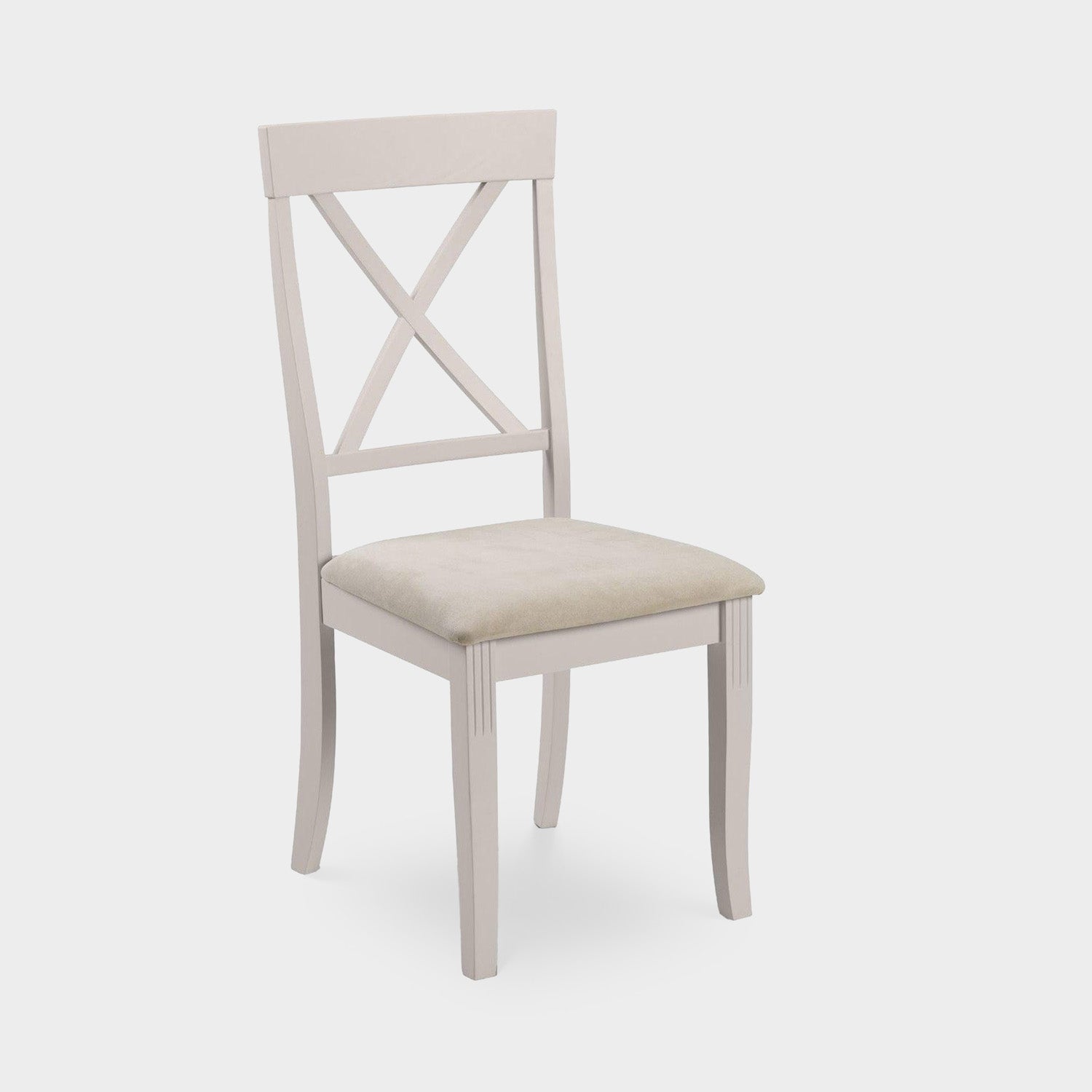 Dara Set of 2 Dining Chairs Grey/Oak