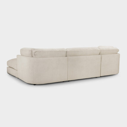 Inga Fullback Sofa Beige U Shape Corner